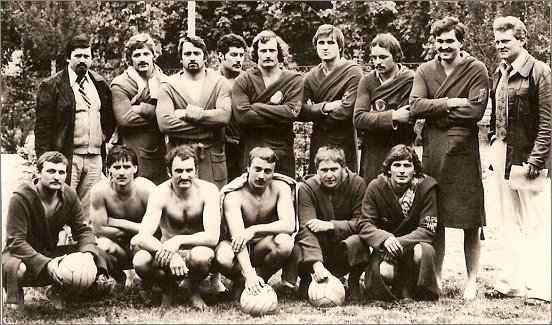 Az OB I-es csapat 1977-ben