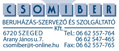 CSOMIBER Beruházás-szervező és Szolgáltató Kft.